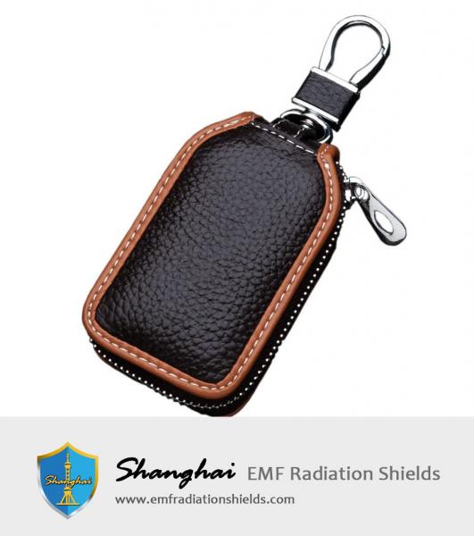 Car Key Case Superior Genuine Leather Auto Key FOB Holder Smart KeyChain Protector Cover