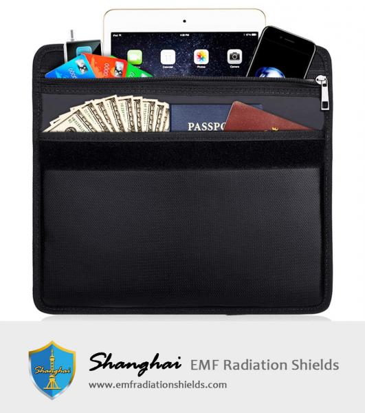 Faraday Bag Fireproof Signal Blocking Bag Shielding Pouch Wallet Case
