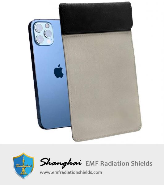 Faraday Bag for Phones Shielding Pouch for Data Security, Anti Radiation Cell Phone case, Signal Jammer Sleeve