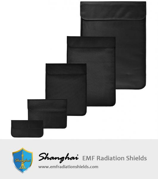 Faraday Bags Bundle, 5 Pack Bundle Signal Blocking Bag for Laptops, Tablets and Mobile Devices