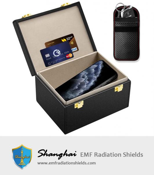Faraday Box for Car Keys Signal Blocker Shielding Box, Faraday Key Fob Protector Box, RFID Blocking Key Box