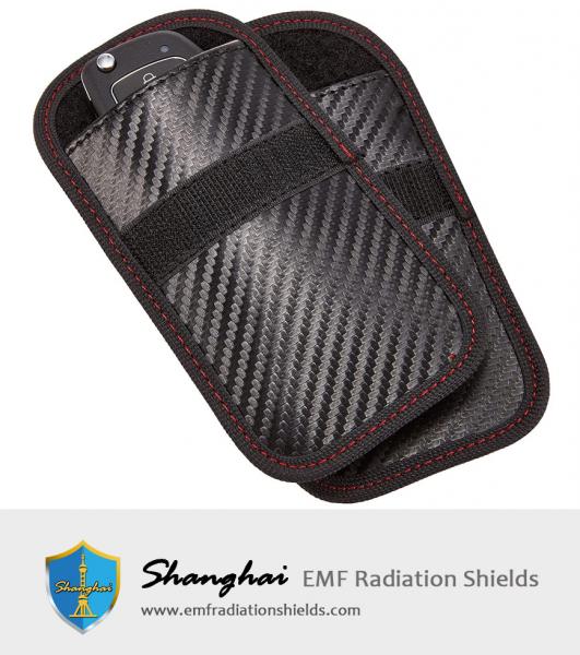 Faraday Key Fob Protector Anti-Theft Pouch Key Fob RFID Signal Blocking Faraday Bag
