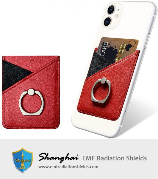 RFID Blocking Credit Card Holder Card Pocket Compatible with Most Smartphones