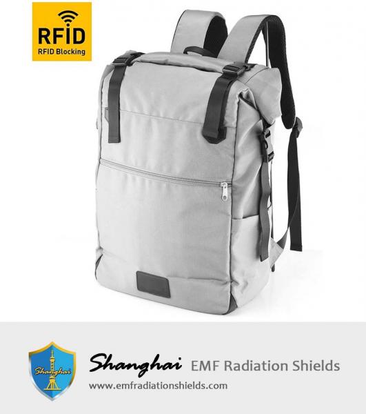 RFID GPS Radiatioin EMP EMF EMI WiFi Signal Blocking Faraday Cage Backpack for Anti Tracking