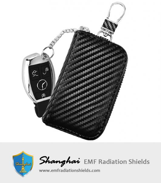 Upgraded Car Key Case, Faraday Cage Car Key Protector RFID Signal Blocking Anti-Theft Pouch Anti-Hacking Case Blocker